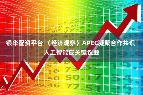 银华配资平台 （经济观察）APEC凝聚合作共识 人工智能成关键议题
