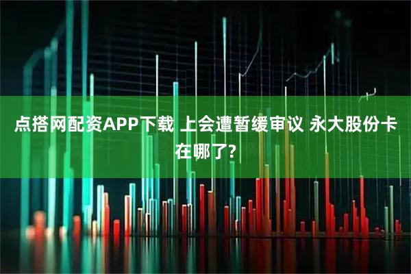 点搭网配资APP下载 上会遭暂缓审议 永大股份卡在哪了?